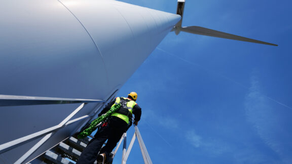 Close up of a coworkers working on a project