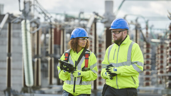 substation maintenance team