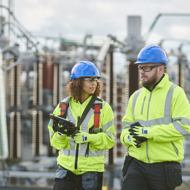 substation maintenance team